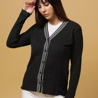 Cardigan femme Peppercorn PC7994 Black Promo les3J -25%