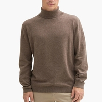 Pull Col Roul manche longue Homme Taupe TomTailor 1043267